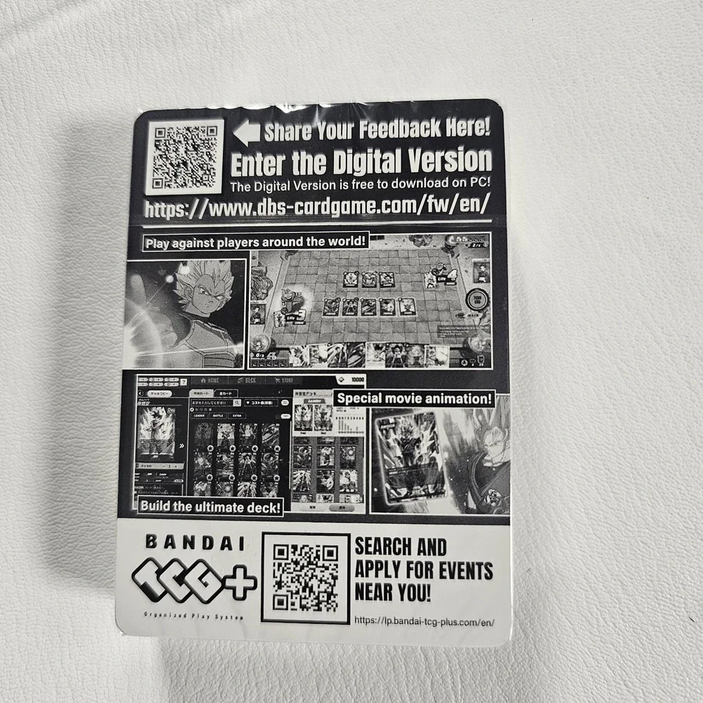 Dragon Ball Super Fusion World The Beat of Ki FS-12 Deck‎ Only